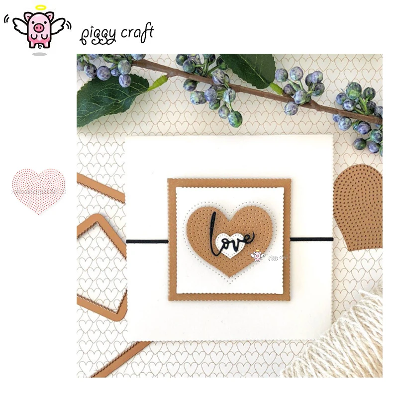 Металлические Вырубные штампы вырезанные форма в форме сердца искусственная