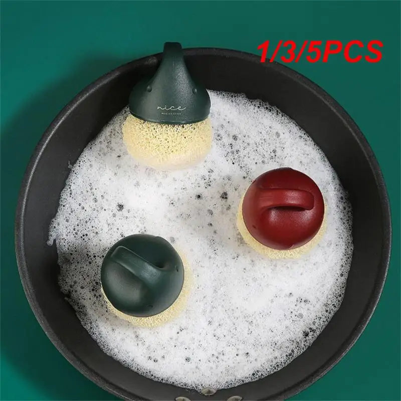 

1/3/5PCS Save Time Cleaning Brush Efficient Cleaning Pan Brush Easy And Efficient Cleaning Popular Kitchen Gadgets Convenient