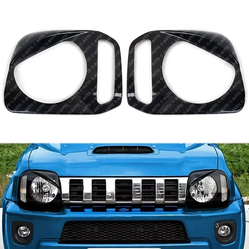 

Защитная накладка на переднюю фару автомобиля для Suzuki Jimny 2007-2017, защитная накладка на переднюю фару, накладки на переднюю фару, аксессуары для стайлинга автомобиля