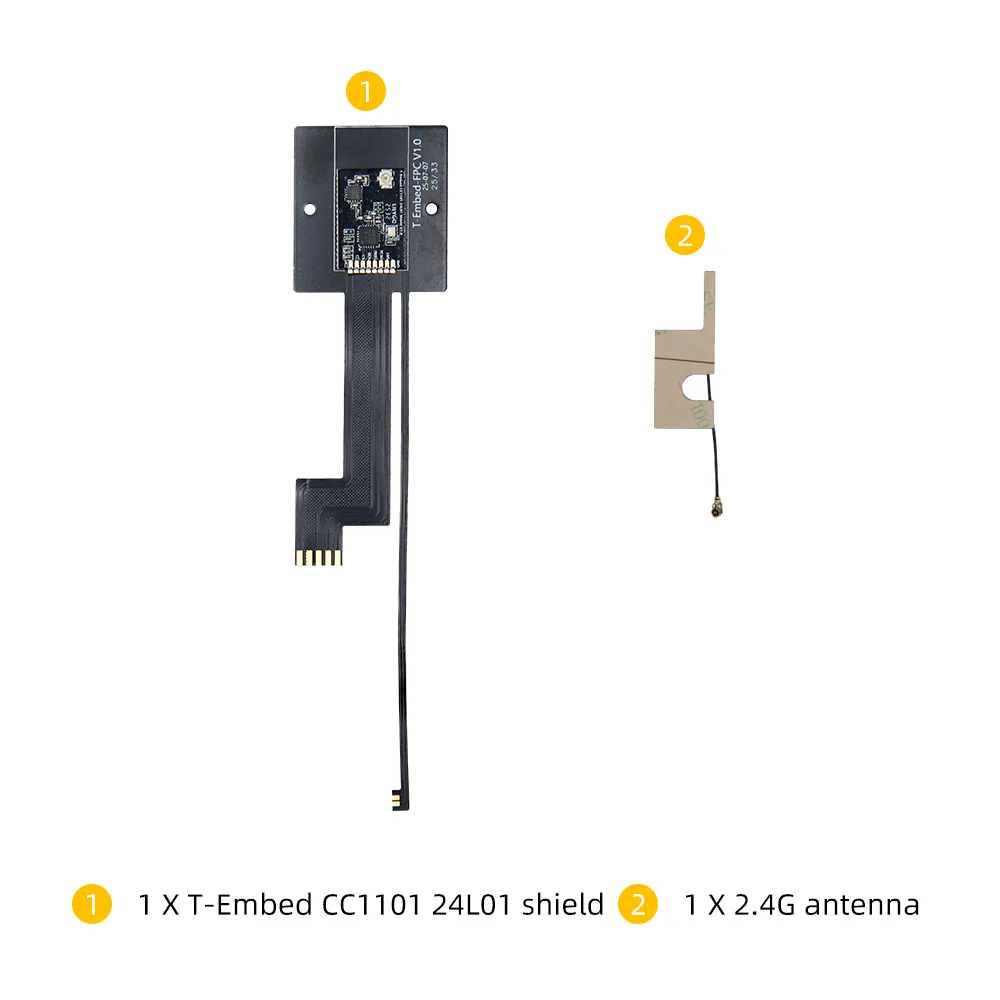 LILYGO ®   Аксессуары nRF24L01 T-Embed-FPC РЧ-усилитель мощности для T-Embed CC1101 (art.: 3920d2b63edcc) - 3920d2b63edcc