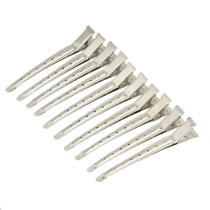 

Partition Clip Spring Hairdressing Tools Corrugated Clip Hair Clip Stainless Steel Duckbill Clip Type