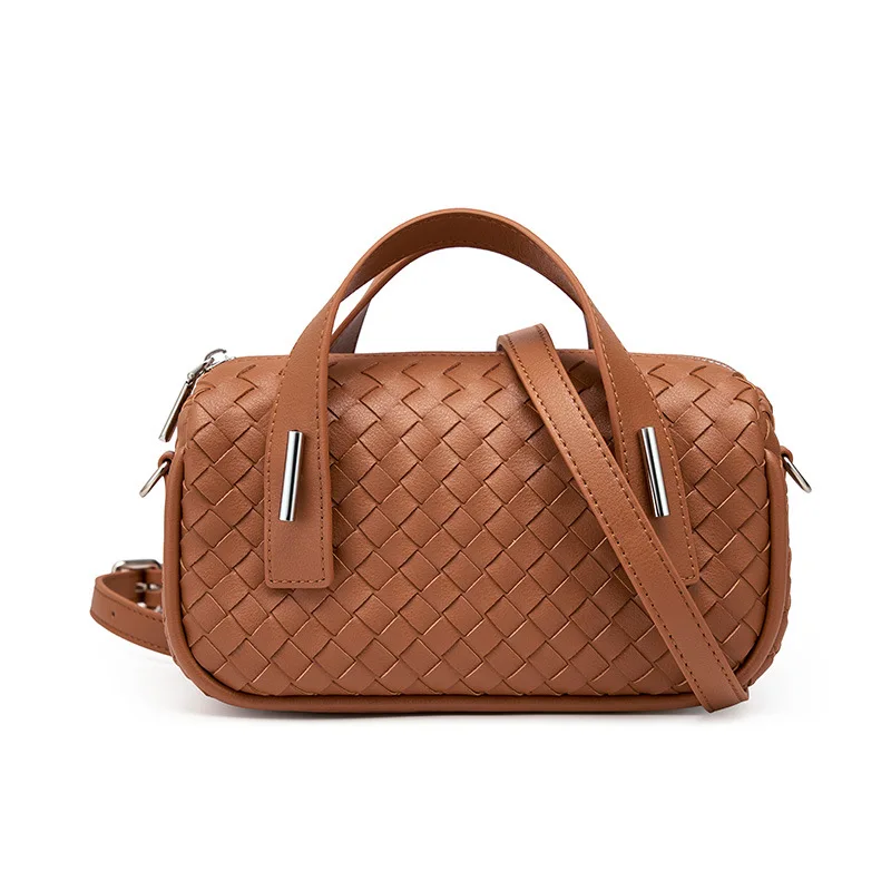 

Women's Bag for Women Fashion Luxury Designer Simple Pillow New Handbags Soft Leather Cowhide Woven Bag Chain Shoulder Bags 2023
