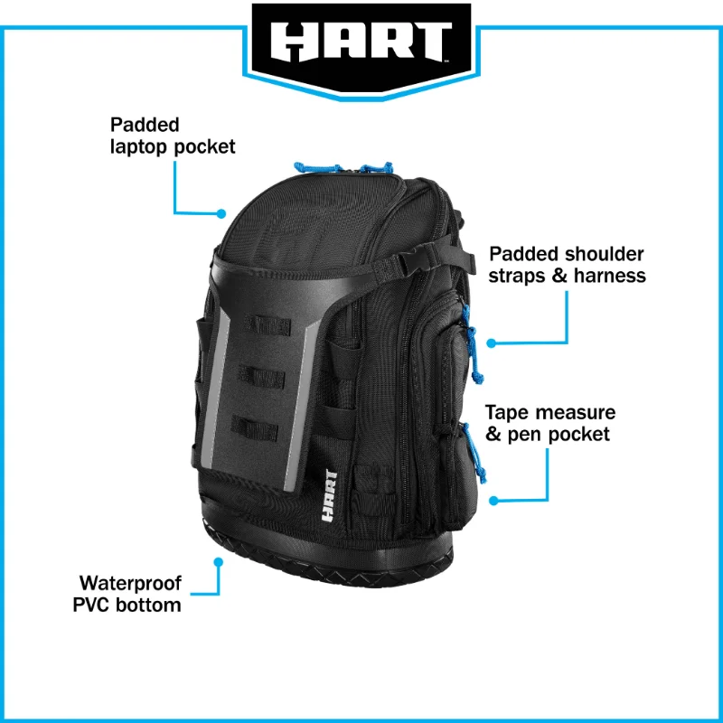 Hard Bottom Tool Backpack enlarge