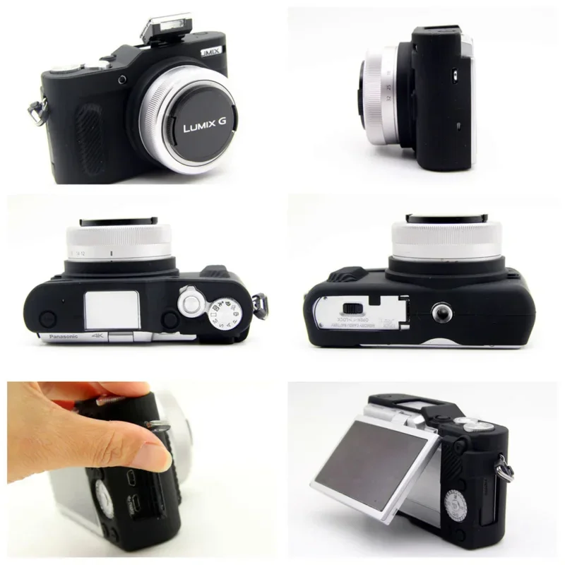 Для Panasonic Lumix DC gf10 gf90 Защитная мягкая силиконовая фоторезиновая крышка корпус
