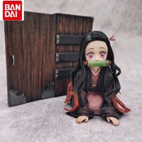 bandai anime ghost killing blade hand made kitchen door nedouzi beautiful girl car childrens hand made model toys