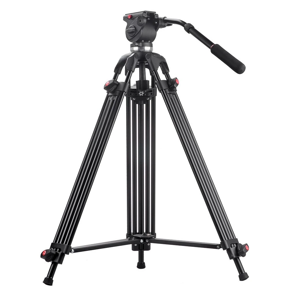 

JY0508 JY-0508 Professional Multitube Tripod Stand Fluid Head For Panoramic Shooting Video Film DSLR Camera