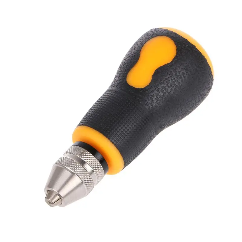 

0.5-3.2mm Mini Manual Hand Drill Chuck Drill Bit Jewelry Woodworking Tool Craft