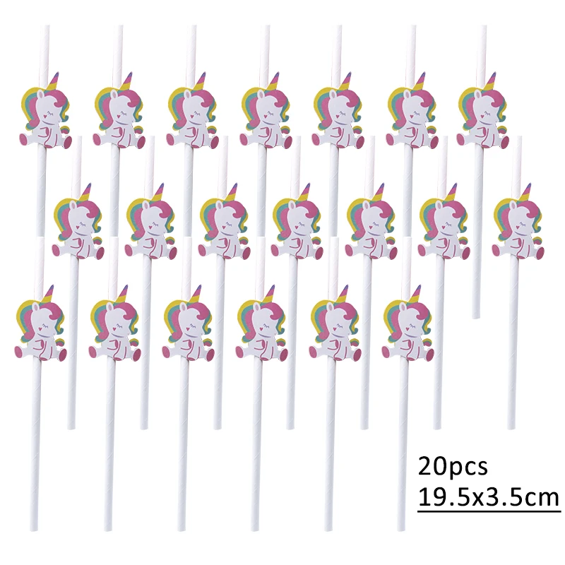 

Картонные единорог кекс топперы Partism