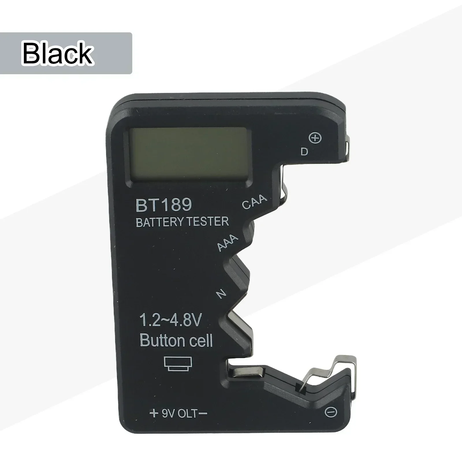 Детектор батареи 9 В BT189 Тестер Прозрачный ЖК-дисплей Компактный и портативный