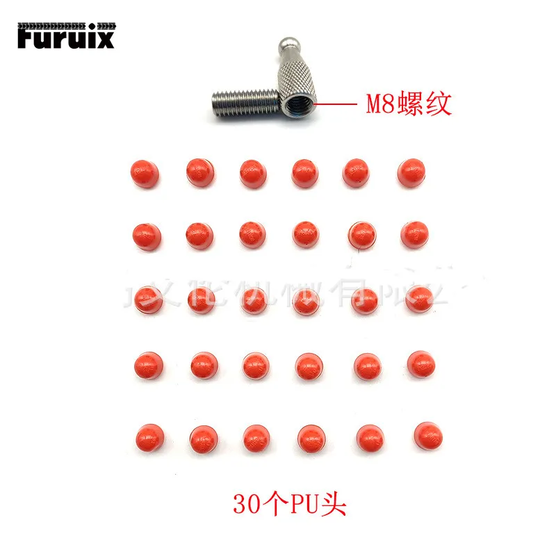 M8 резиновые колпачки для безпокрасочного ремонта вмятин и наконечников для крючка и PDR King Rod