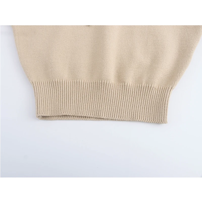 Женские вязаные пуловеры с длинным рукавом и капюшоном осенне-зимние