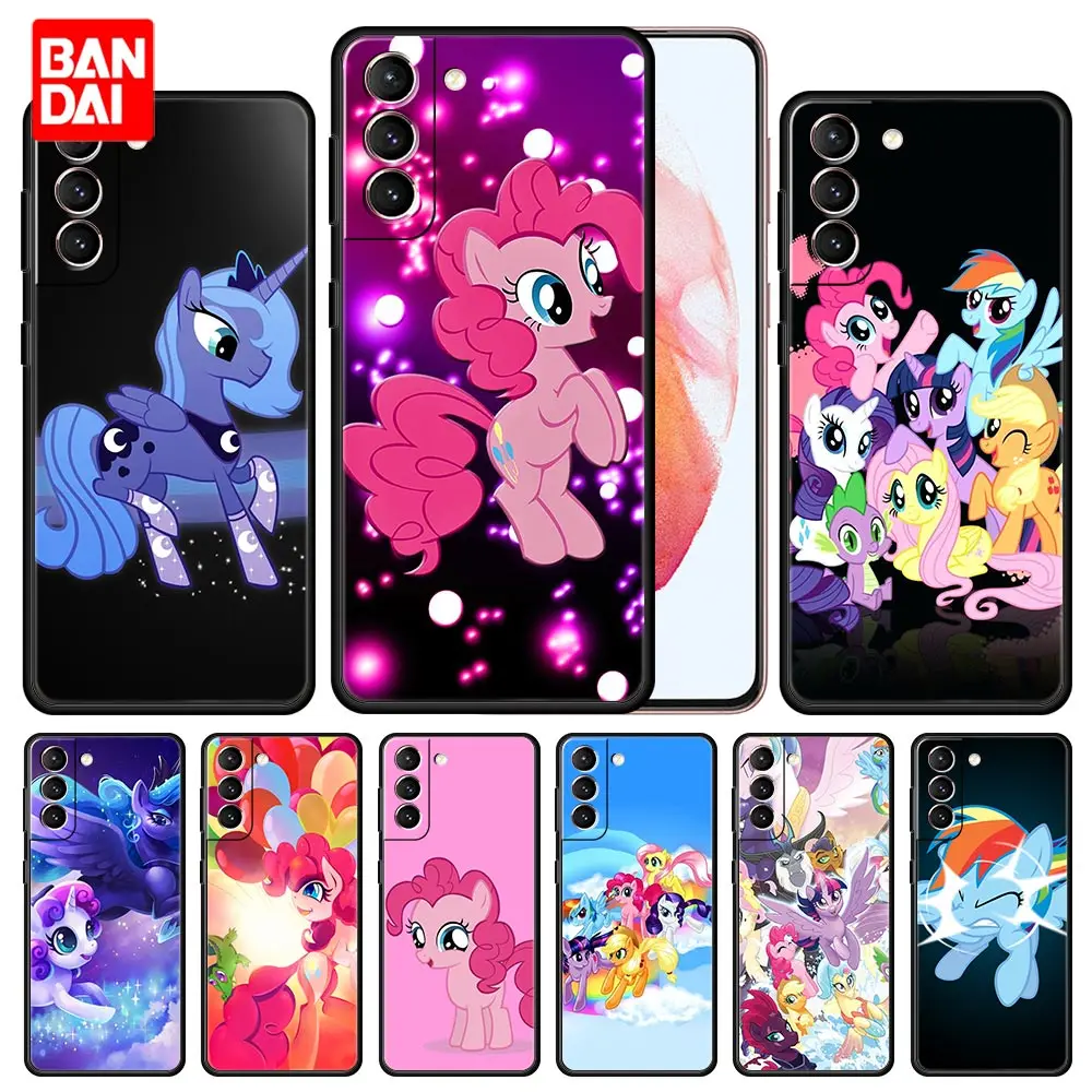 

Shell Case for Samsung Galaxy S22 S21 S20 S10 Plus Ultra FE 4G 5G S22Plus S20Plus S21Plus My Little Pony Horse Color Rainbow