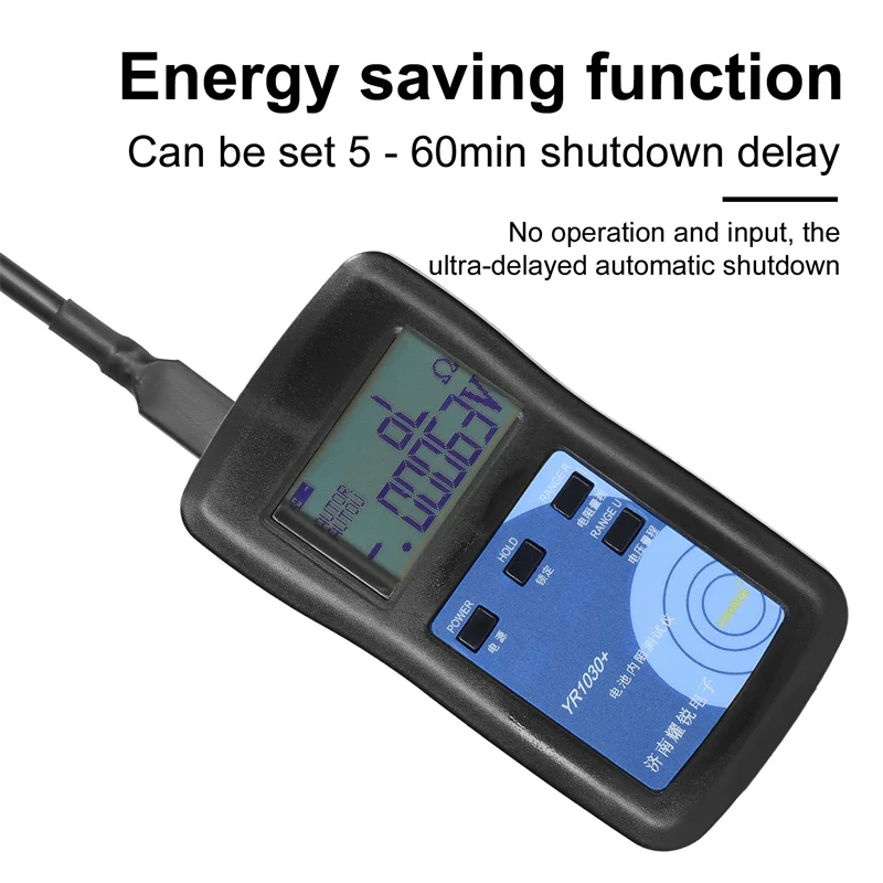 

Internal Resistance Tester 4-Wire YR1035+/YR1030+ High Precision Fast Lithium Battery Instrument 100V Electric Vehicle Group