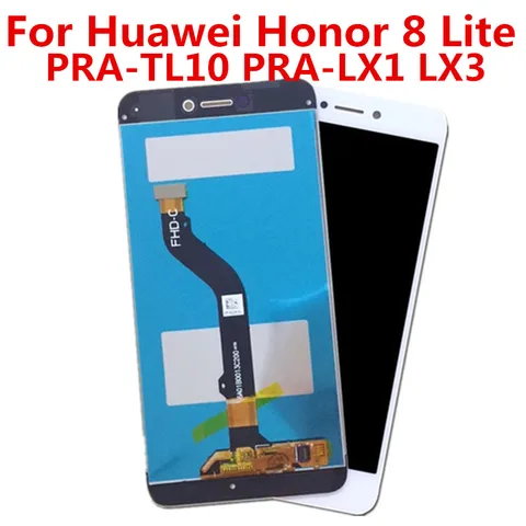 ЖК-дисплей для Honor 8 Lite, сенсорный экран для Huawei P8 Lite 2017 LCD Huawei GR3 2017 PRA-TL10 PRA LX1 LX3, экран