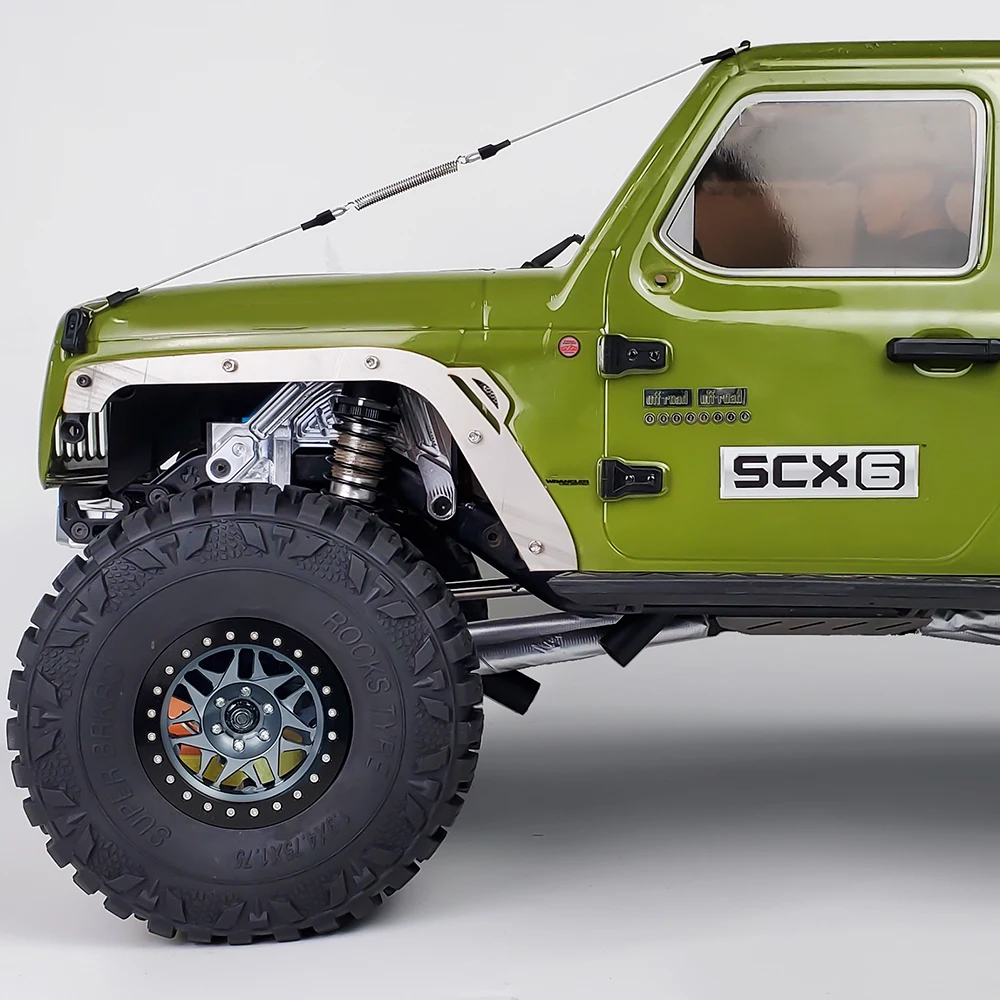 AXSPEED 2,9 дюймовый Beadlock металлический сплав колесные диски для Axial SCX6 AXI05000 Wrangler AXI05001 Trail Honcho 16 детали для радиоуправляемых автомобилей (art.: 3920c4514df06) - 3920c4514df06