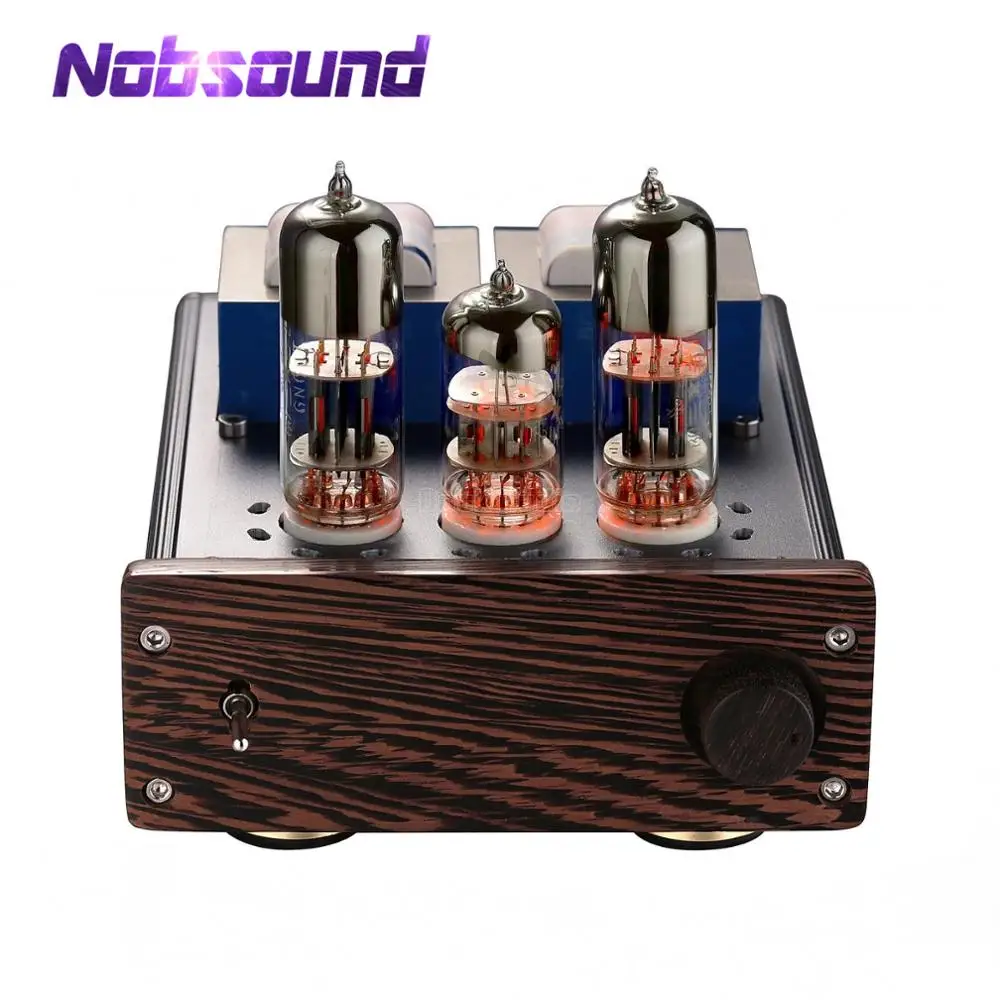 

Nobsound Mini 6N6+6N2 Vacuum Tube Amplifier HiFi SEPP Class AB Desktop Power Amp