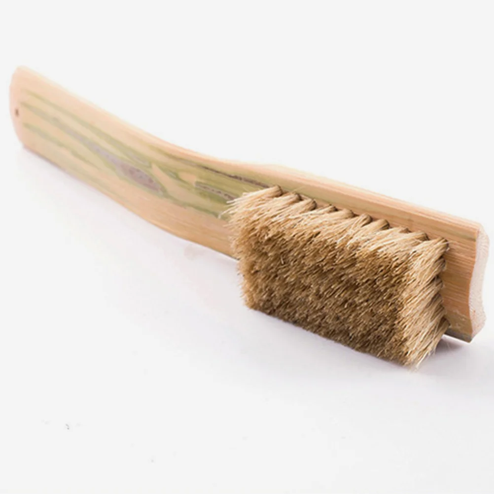 

Cleansing Brush Soft Bristle Cleaner Long Handle Boot Shoe Home Bamboo Scrubbing