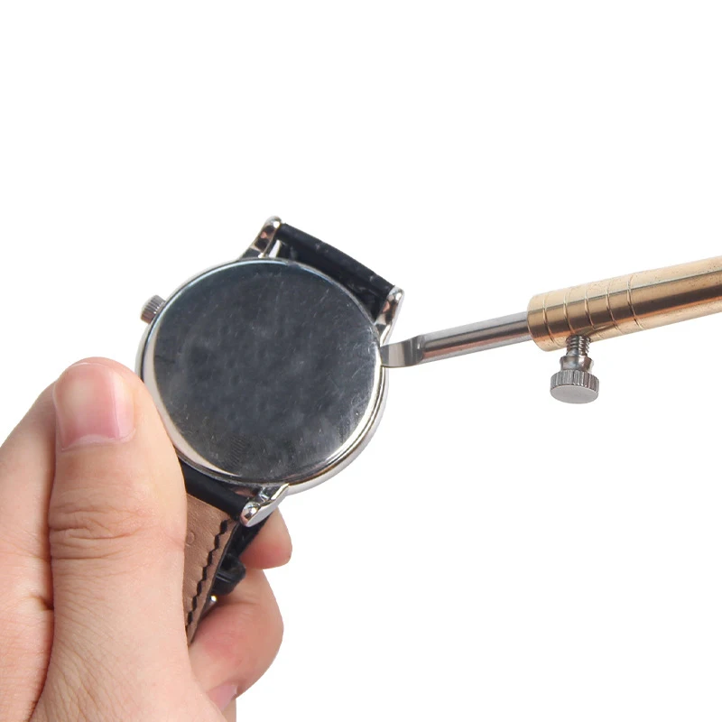 Watch Repair Tools Stainless Steel Case Knives Back Cover Pry Remover for Battery Replacement Watch Accessories