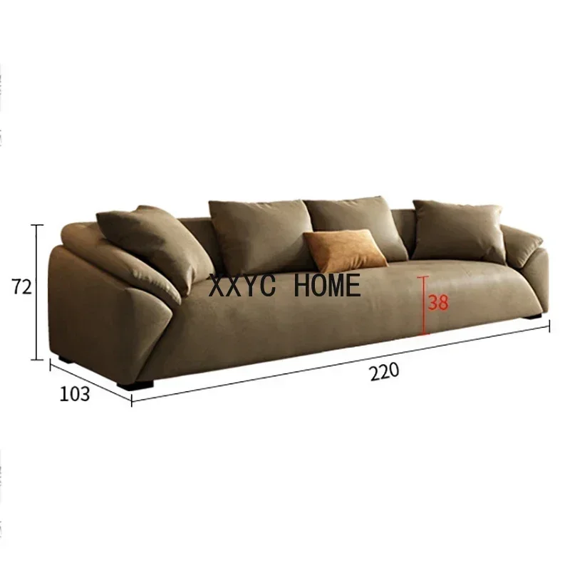 Скандинавские диваны для гостиной современная ткань одиночные расслабляющие