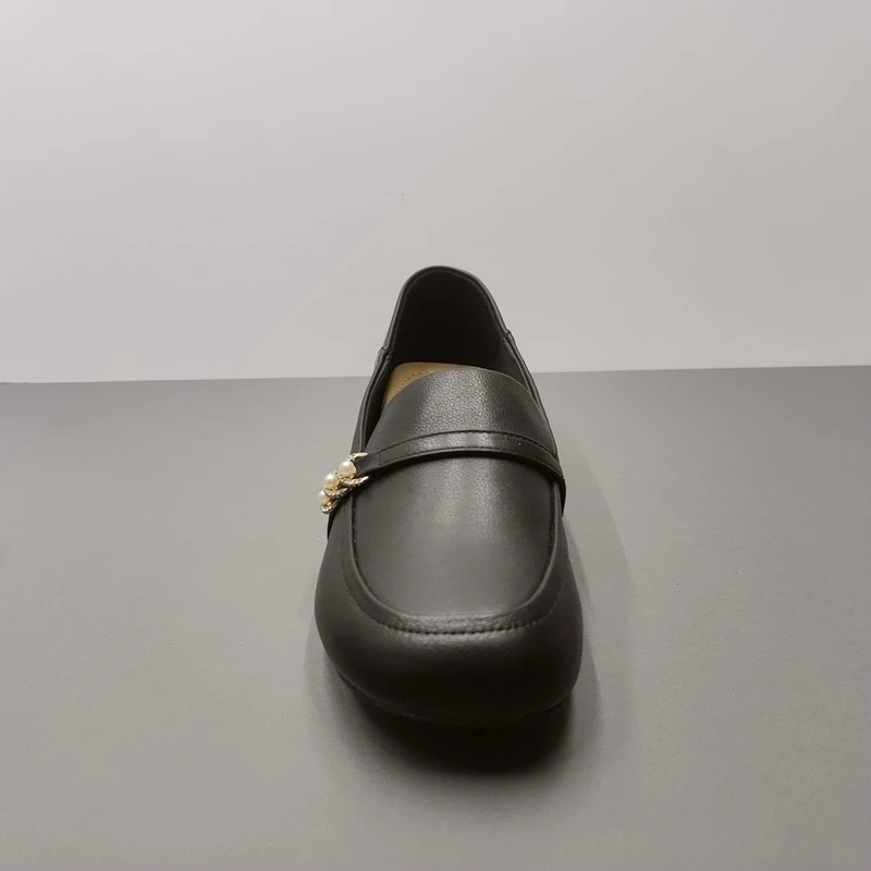 Туфли Женские на плоской подошве Осенние женские мокасины Лоферы меху Мягкое