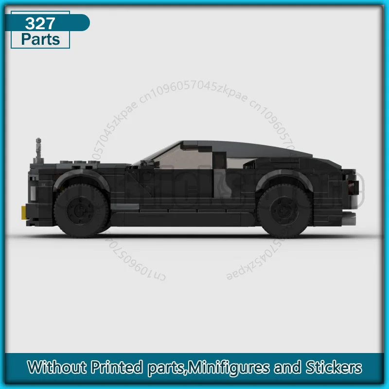 Скоростной гоночный автомобиль Moc строительный блок RR фантомный дисплей кирпичи