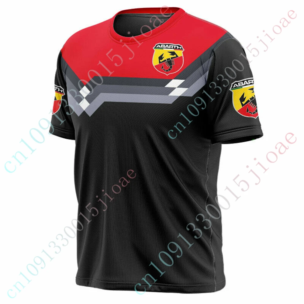Футболки Abarth повседневная футболка большого размера с аниме для мужчин и женщин
