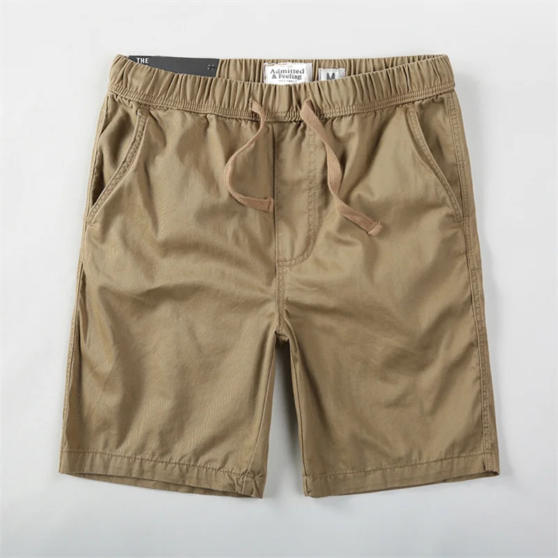 

Men's Summer Cargo Shorts Casual Multi-Pockets Tactical Camouflage Elastic Waist Running Men Overalls