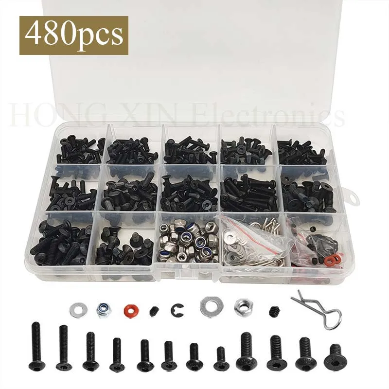 S Trucks Crawler M3 M4 Allen Head Hex Screws Nuts Shell Buckles