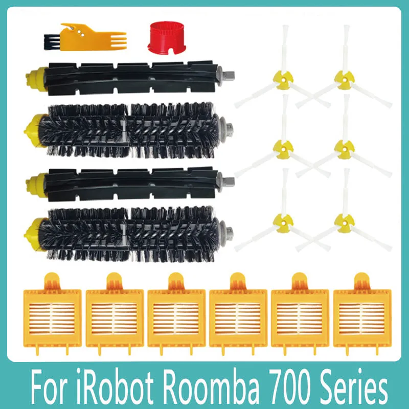

Main Side Brush Hepa Filter Part for iRobot Roomba 700 Series 760 770 772 774 775 776 780 782 785 786 790 Vacuum Cleaner Kit