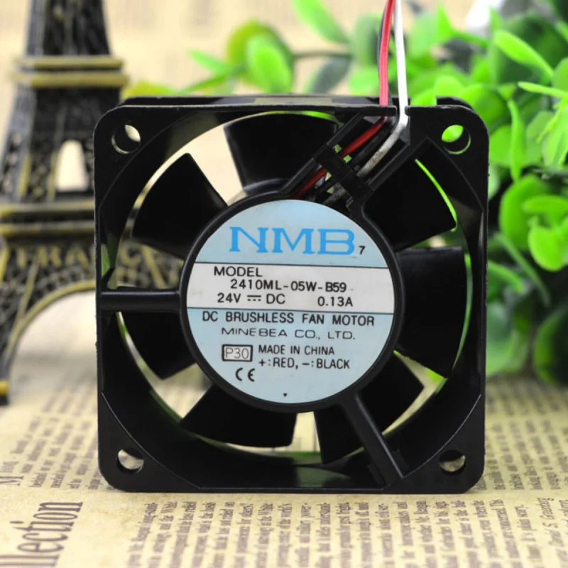 Фото D 1 шт. для NMB 2410ML-05W-B59 |   24В 0.13А |   6 см |   Промышленный вентилятор охлаждения шасси №3