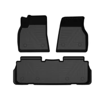 TPE Floor Mats For Tesla Model S 2016-2019 Car Floor Liner All-Weather Anti-Slip Mats High resilience Non toxic LHD Foot Pads