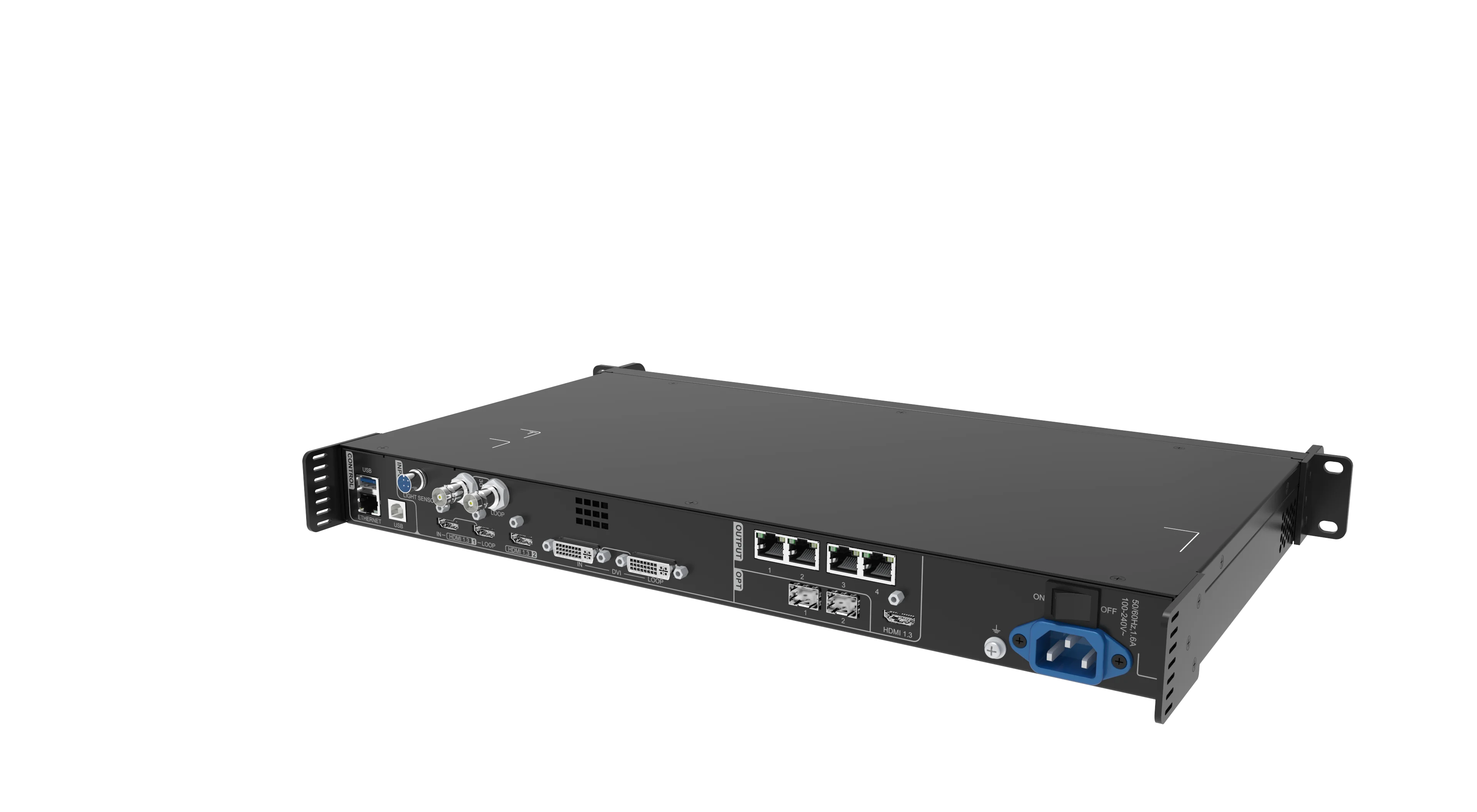 Фото Обычный универсальный металлический контроллер видеопроцессора Novastar VX400 Pro для светодиодной видеостены на складе №4