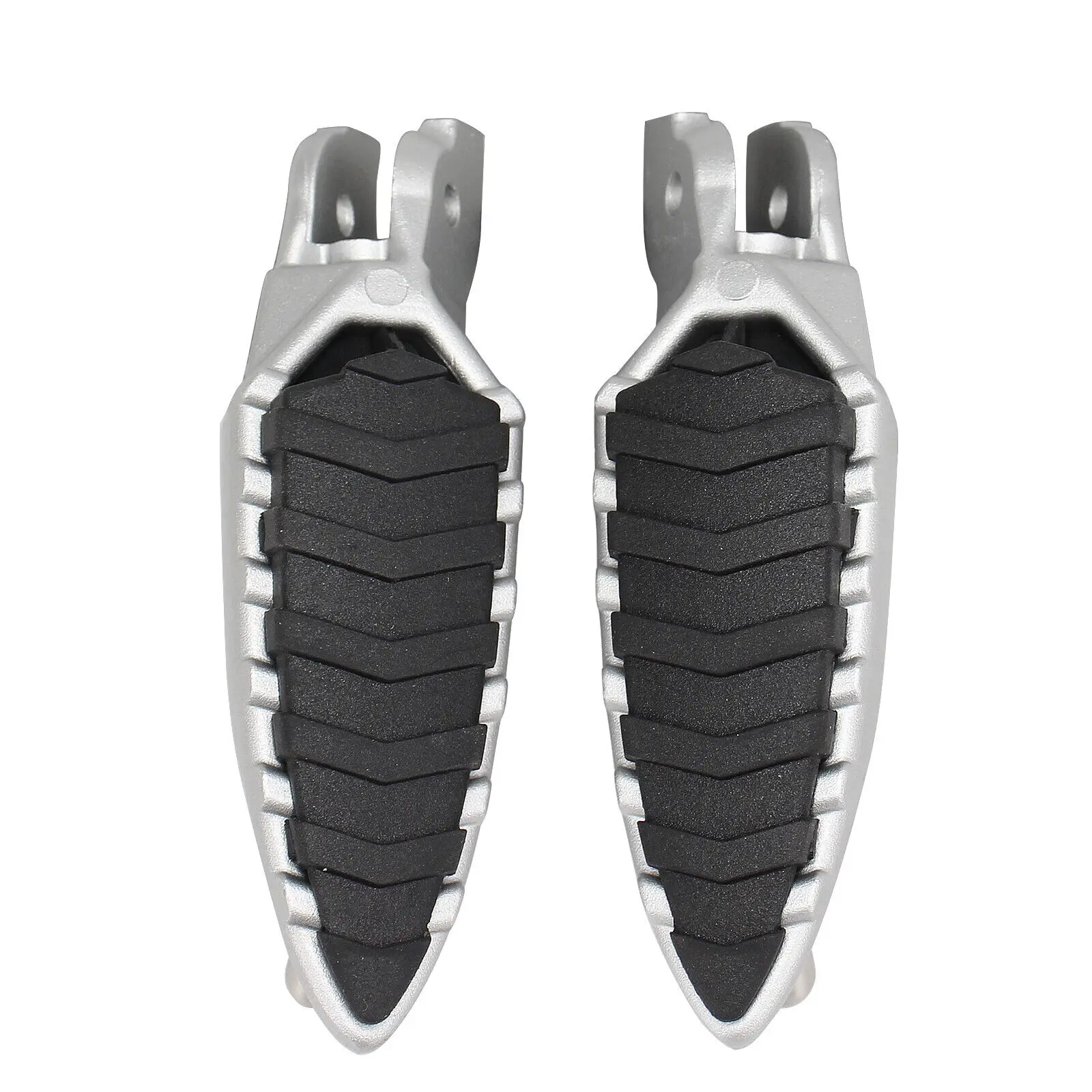 Серебряная передняя подставка для ног водителя Ducati Diavel 1260/S Carbon/Strada/AMG/V4/Diavel FL