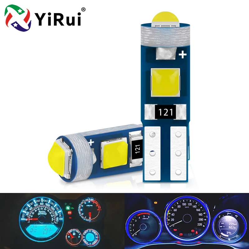 

YiRui, новинка, Автомобильная фонарь T5 3030 3SMD, яркий свет, яркий свет, дисплей