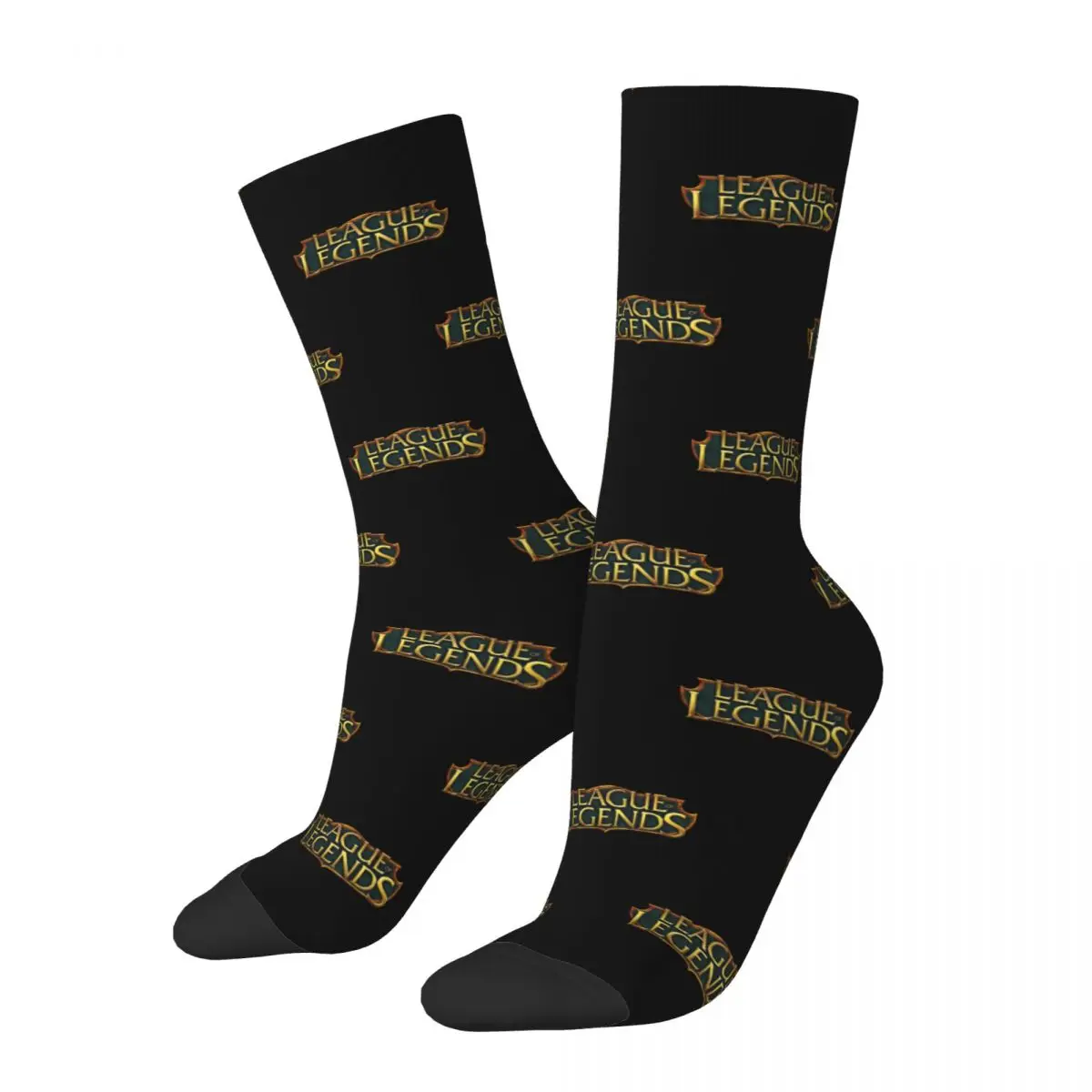 

Happy Funny Male Men Socks Harajuku League Of Legends Sock Video Game Lover High Quality Women Socks Spring Summer Autumn Winter