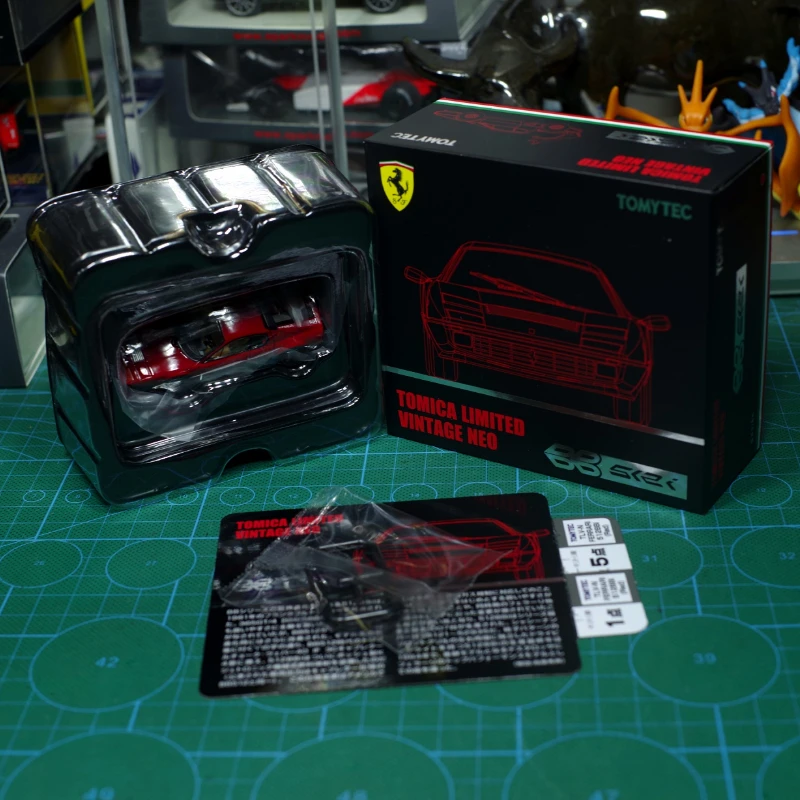 

Модель автомобиля Tomica tomytec 1/64 TLV-NEO 512оранжевый из красного сплава