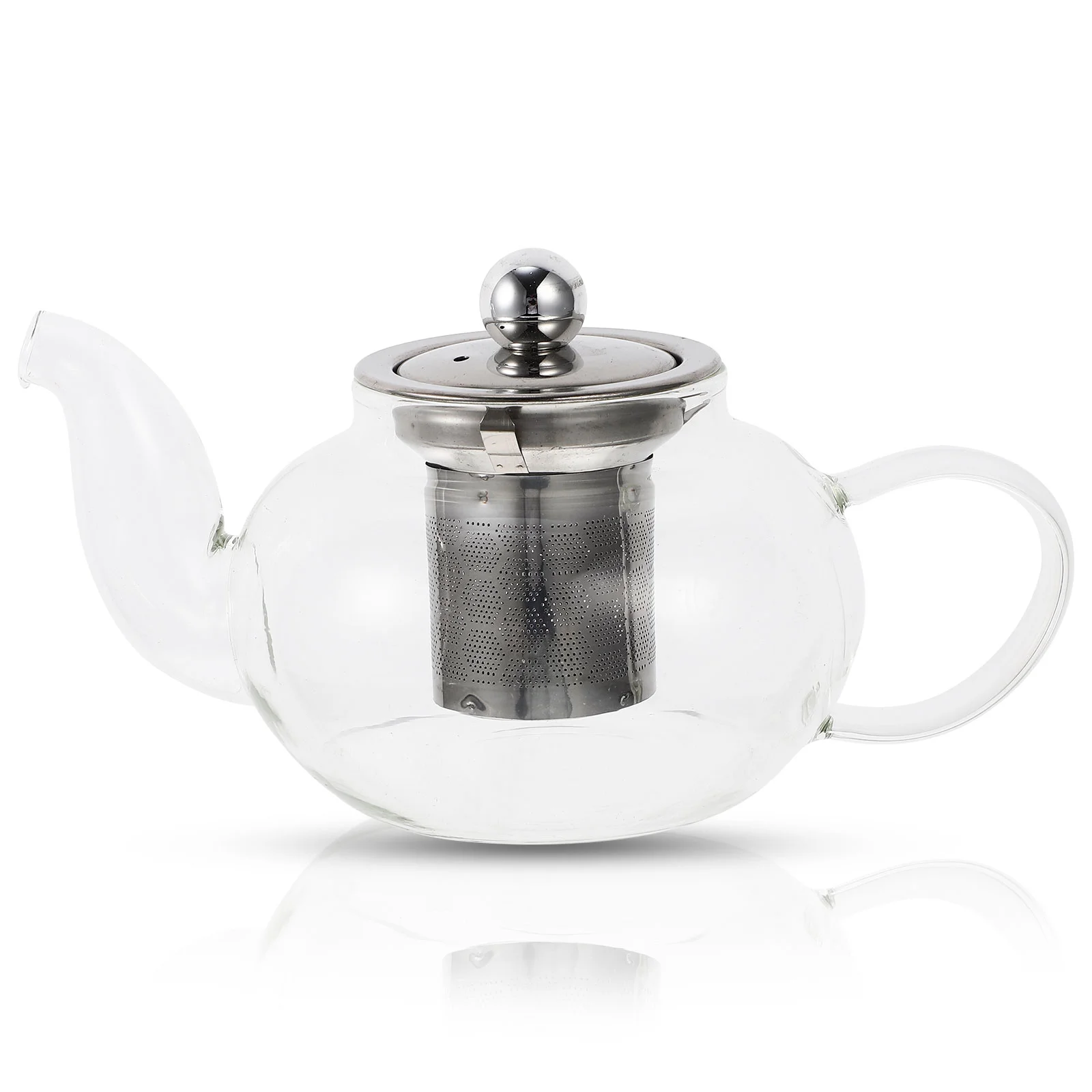

Tea Teapot Kettle Pot Infuser Stovetop Water Loose Leaf Pitcher Strainer Filter Blooming Coffee Removable Boiling Clear