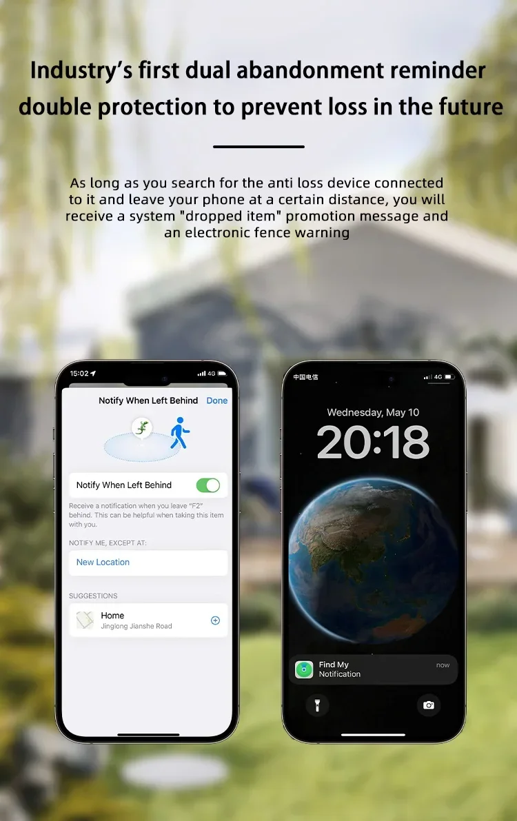 Автомобильный Bluetooth трекер Smart Air Tag Tracker