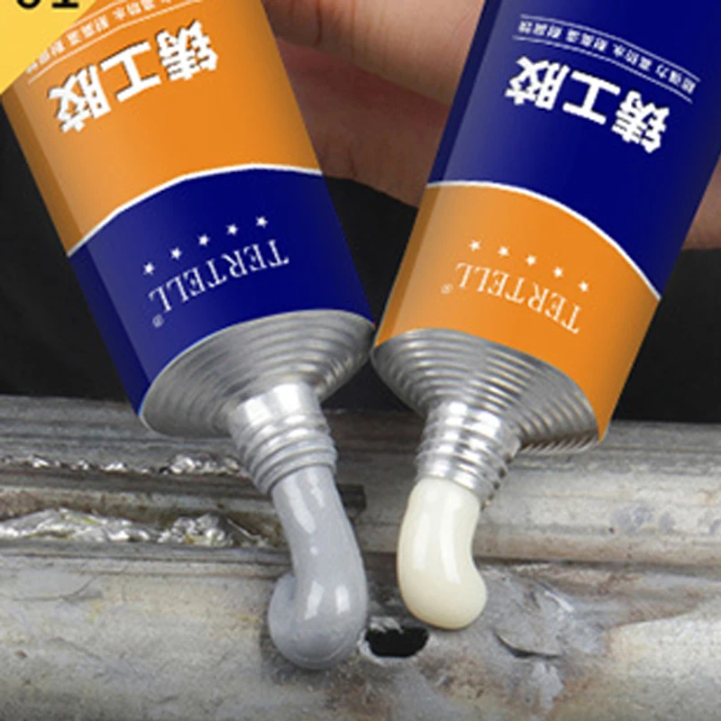 70/40/10g Industrial Repair Paste Glue Heat Resistance Cold Weld Metal Repair Paste A&B Adhesive Gel Casting Agent Tools