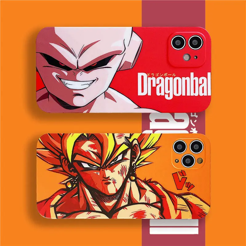 

Dragon Ball Anime Phone Cases For iPhone 11 12 13Pro MAX 6S 7 8 Plus XS MAX 12 13 Mini X XR SE 2020 Carcasa Back Cover Funda