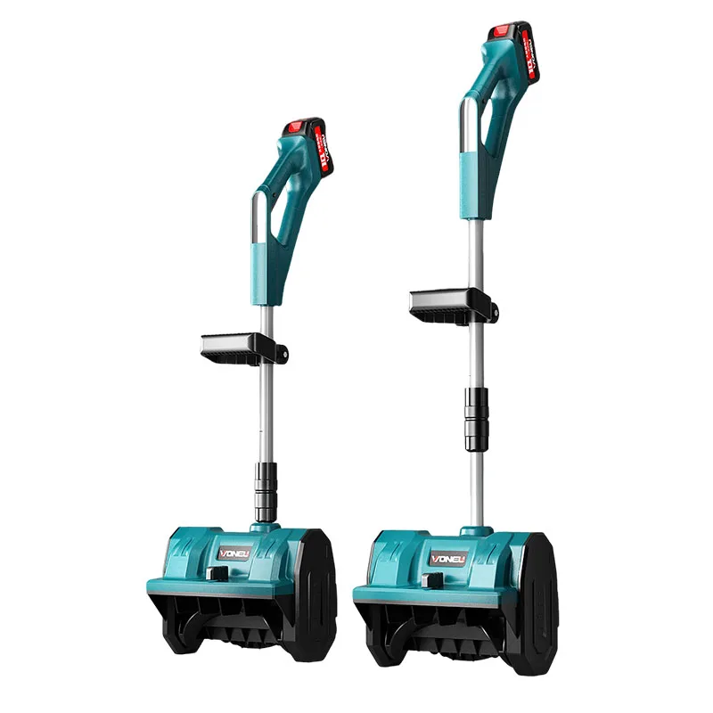 Подметальная машина для снега с литиевой батареей бытовая беспроводная складная
