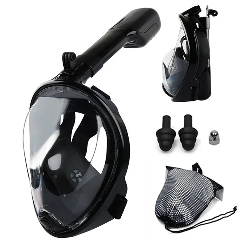 

Diving Mask Swimming Scuba Mask Underwater Anti Fog Waterproof Full Face Snorkeling Mask Adult Kids Snorkel Swimming Equipment
