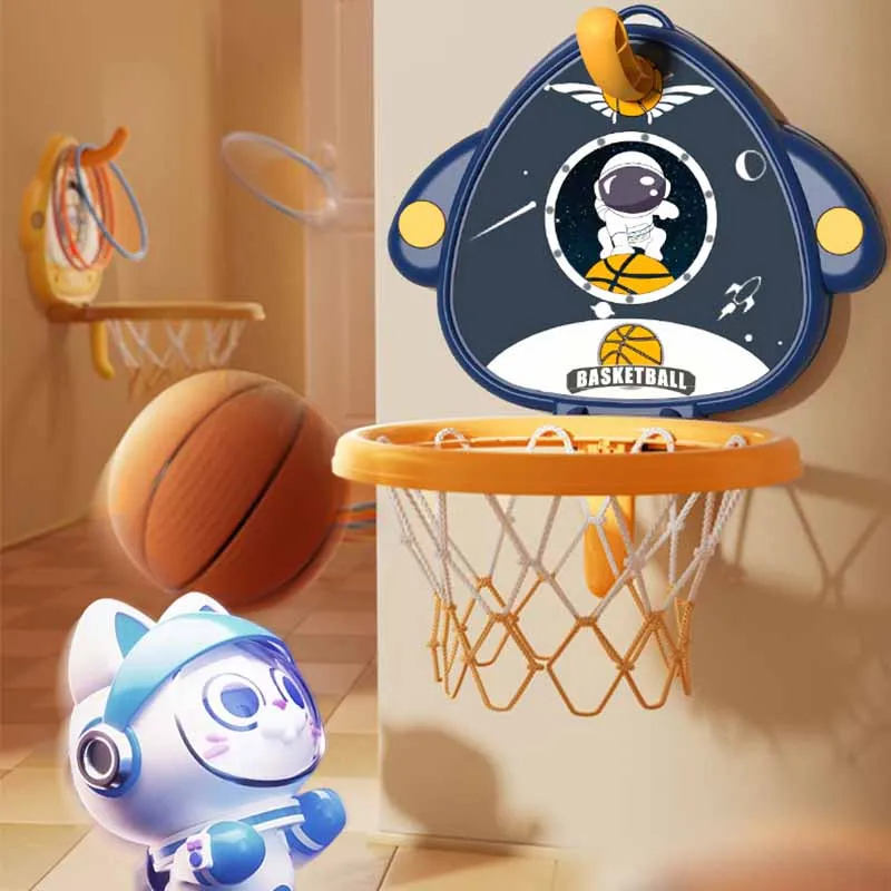 Надувной мини-баскетбольный игровой набор для детей