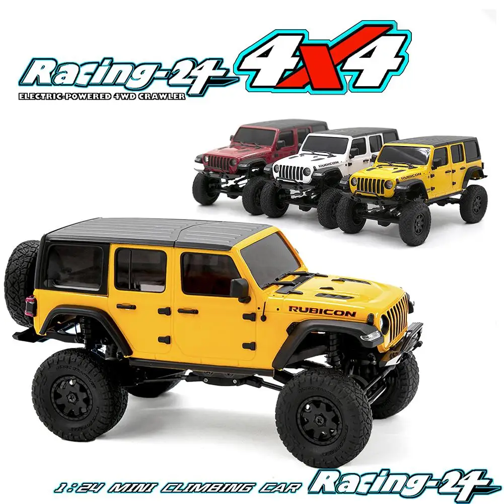 

1/24 6 Colors Mini Remote Control Car Mini-Z 4 x 4 Simulation Four-wheel Drive Off-road Electric Climbing Rc Car Toy