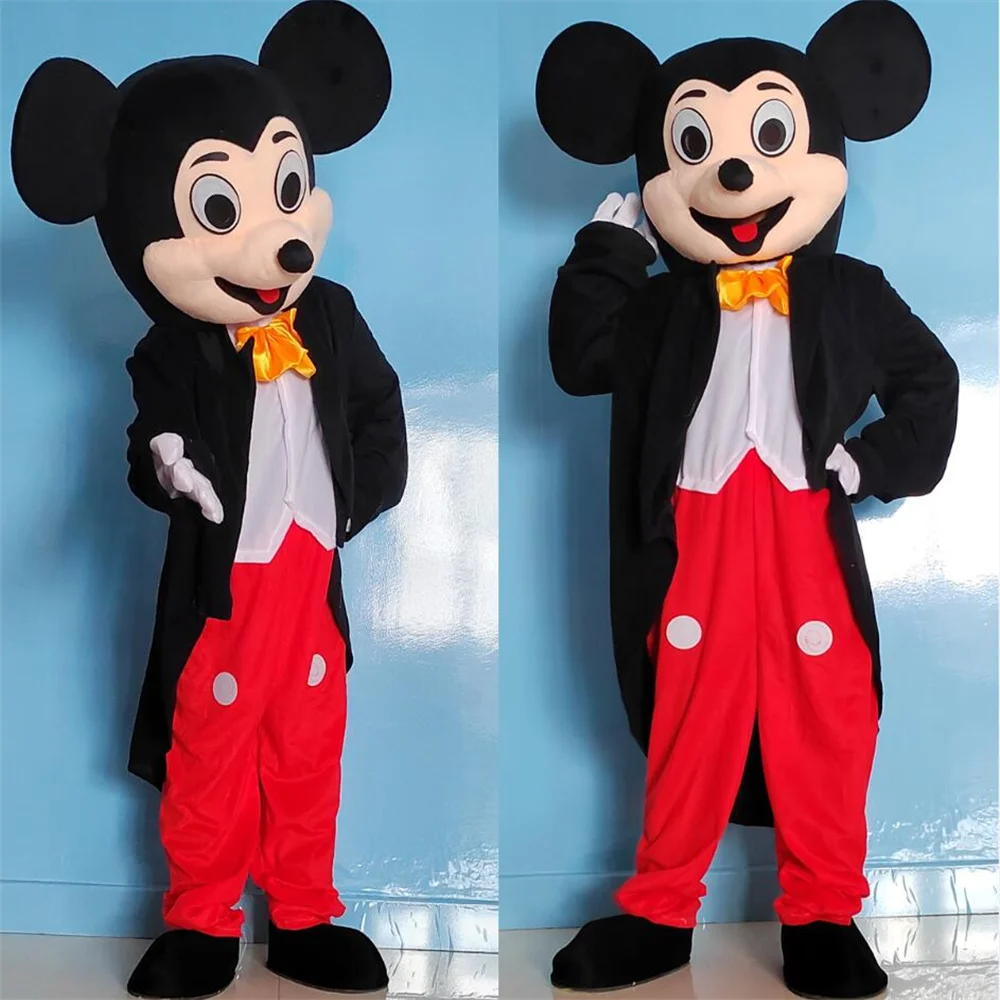 2022 New Disney Mickey Mouse Mascot Costume Winnie the Pooh Cartoon Halloween Fancy Dress Christmas Cosplay Party Event |