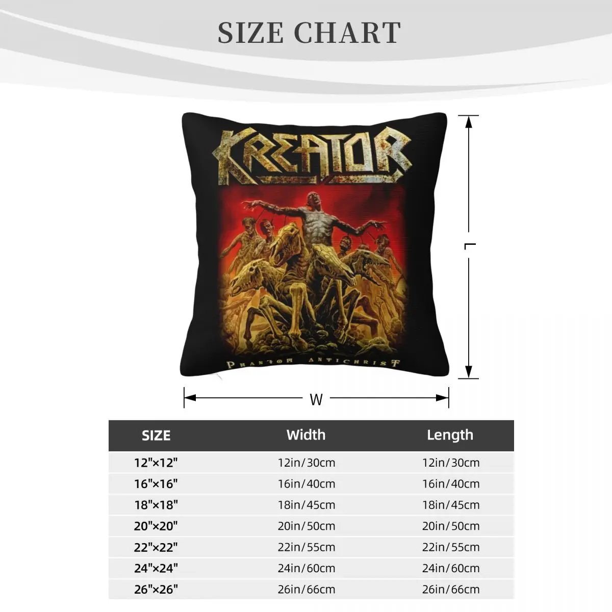 Kreator Phantom Антихрист Новые Женщины Мужчины Панк Натуральный Kawaii Больше цветов