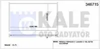 

346715 радиатор нагревателя для LAGUNA (× 26)