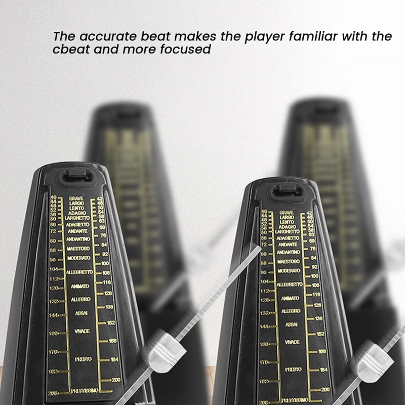 Механический метроном универсальный для гитары скрипки фортепиано музыкальный