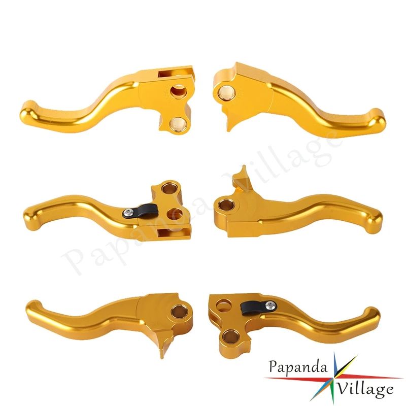 Рычаг сцепления тормоза левый и правый рычаги управления для Harley Dyna Super Wide Glide Fat Bob