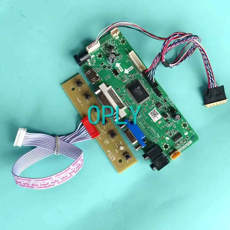 

Плата контроллера экрана ноутбука, подходит для HB140WX1 HT140WXB NT140WHM 1366*768, комплект «сделай сам», 14», совместимый с HDMI, LVDS, 40-контактный, VGA, DVI